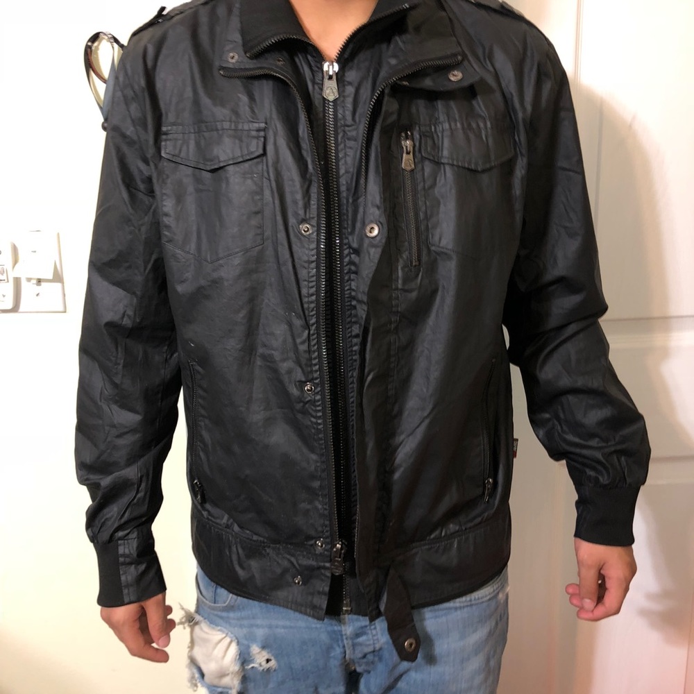 Men's leather jacket